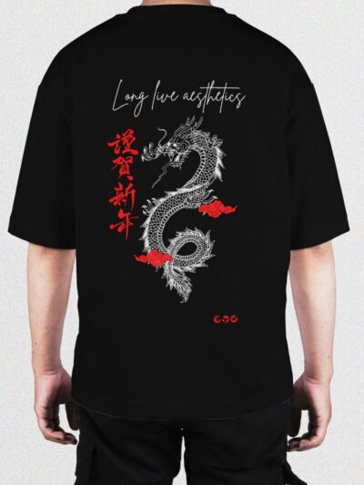 Camiseta - "Long Live Aesthetics" | Oversized