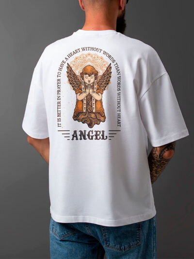 Camiseta – “ANGEL A.L.I.V.E ZY” | Oversized