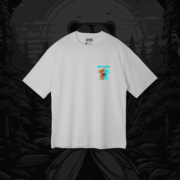 Camiseta - "Bear Fight" | Oversized - Imagem 2