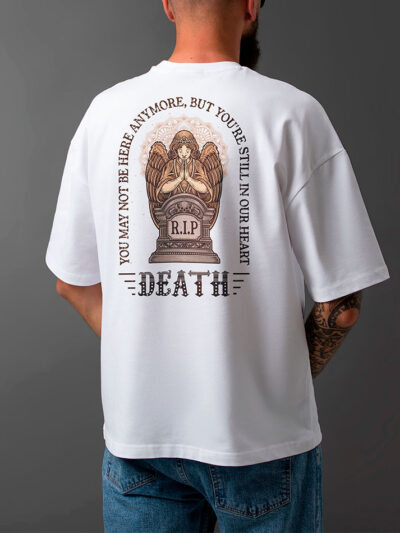 Camiseta – “DEATH R.I.P ZY” | Oversized