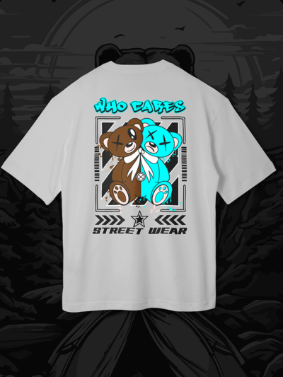 Camiseta - "Bear Fight" | Oversized