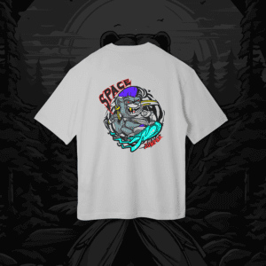Camiseta - "Cyber Bear" | Oversized