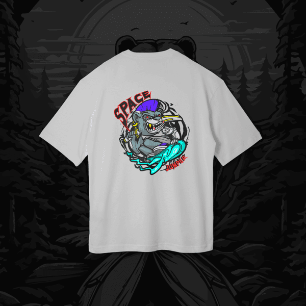 Camiseta - "Cyber Bear" | Oversized