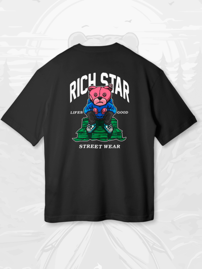 Camiseta - "Millionaire Bear" | Oversized