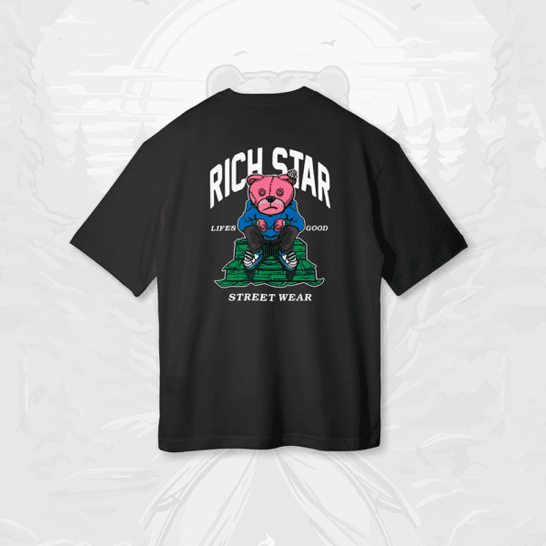 Camiseta - "Millionaire Bear" | Oversized