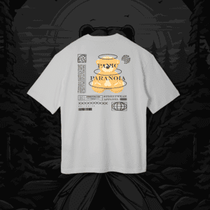 Camiseta - "Panic Paranoia Bear" | Oversized