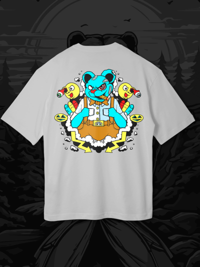 Camiseta - "Thunder Bear" | Oversized
