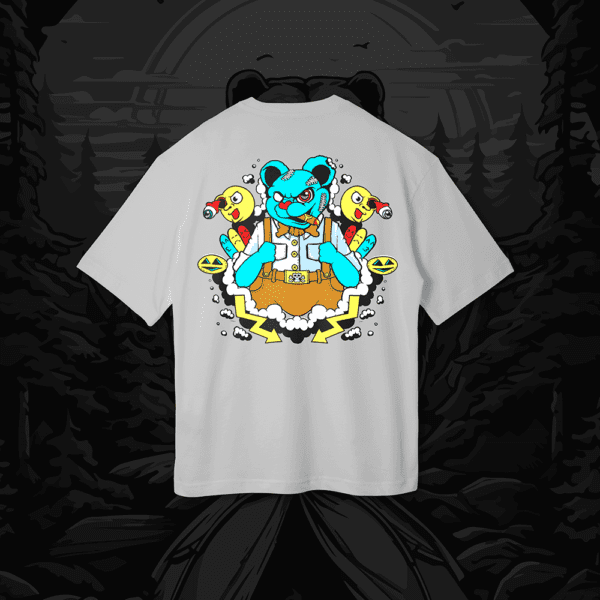 Camiseta - "Thunder Bear" | Oversized