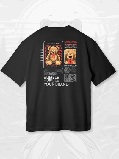 Camiseta - "X-Eyed Bear" | Oversized
