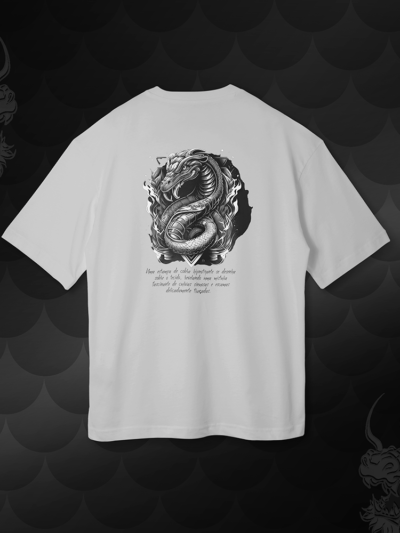 Camiseta - "Blazing Viper" | Oversized