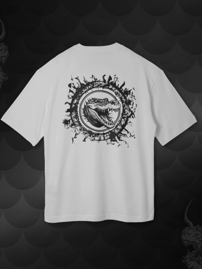 Camiseta - "Inferno's Jaws" | Oversized