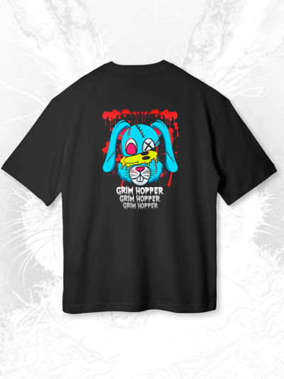 Camiseta - "Grim Hopper" | Oversized