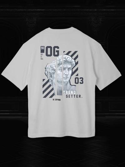 Camiseta - "Money Statue" | Oversized